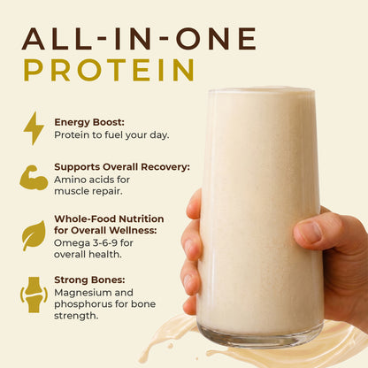 TUPAXA Organic Hemp Protein Powder – Vanilla – 20 Servings